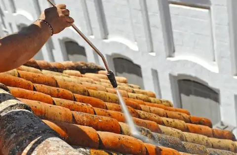 Nettoyage de toitures - Angerville-la-Campagne
